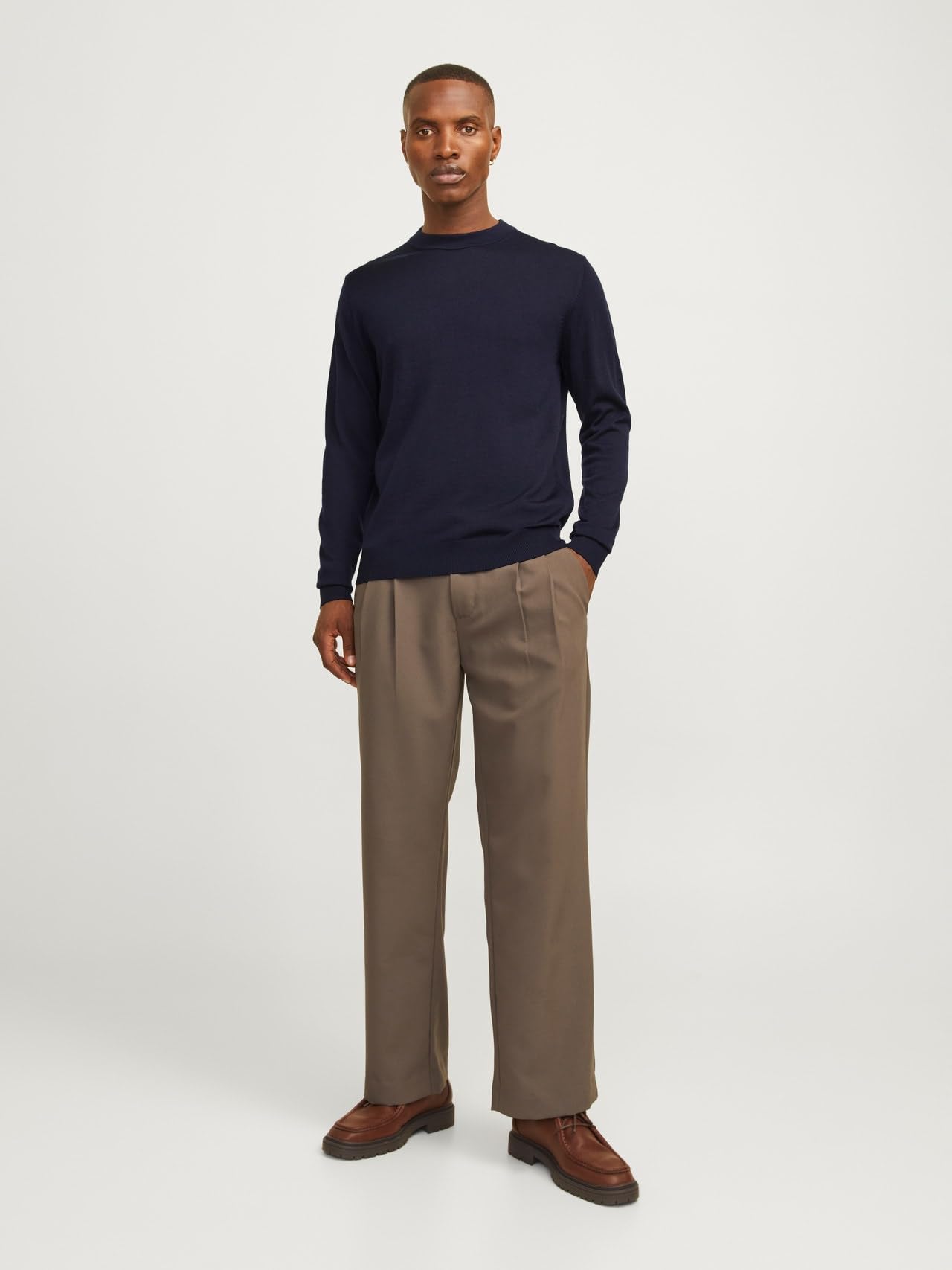 Jack & Jones JPRBLAMILANO Stitch Knit Crew Neck