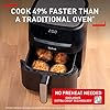 Tefal Simple Fry Precision 2-in-1 Virtual Air Fryer and Grill 4.2 Litre Capability 8 Systems inc Dehydrator Black EY5058, 1550W - Image 6