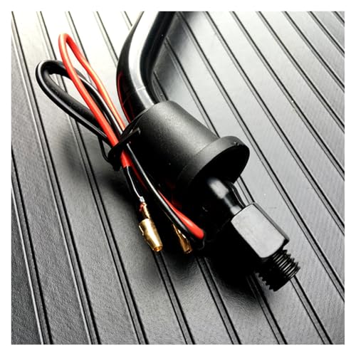 Espejo intermitente LED moto universal retrovisor convexo antivibración de 10mm para e-bike 3