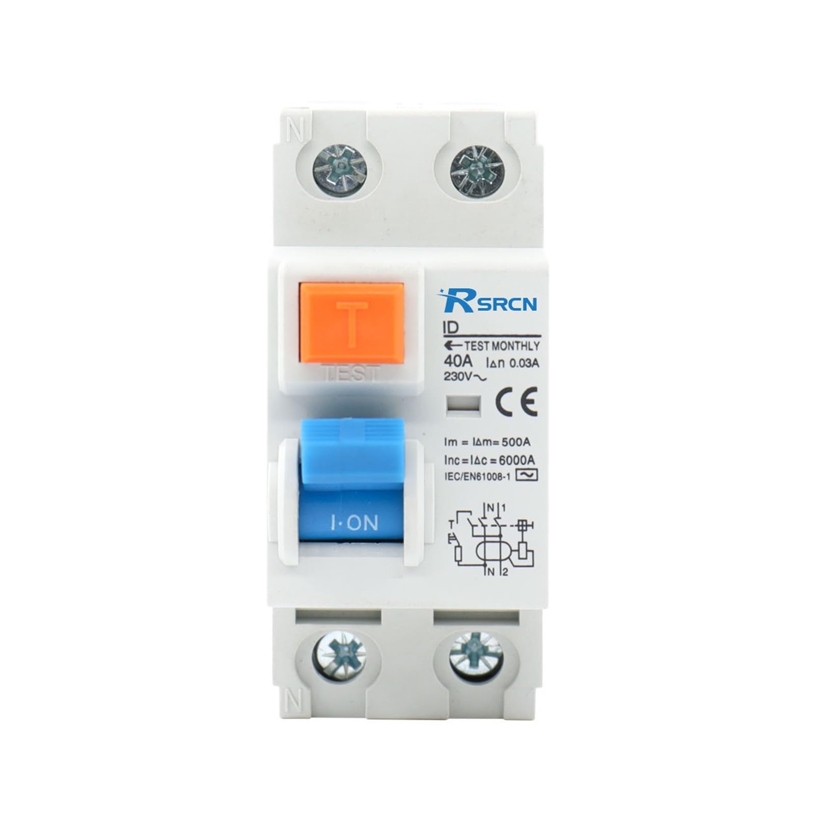 Protection contre les fuites pile de charge CC disjoncteur B