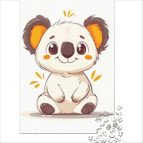 Rompecabezas de 1000 piezas con ilustración de koala, el regalo de entretenimiento perfecto 2