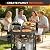 EUTRKei Pizza Oven Table Cart, Outdoor Grill Cart for Ooni Ninja Blackstone