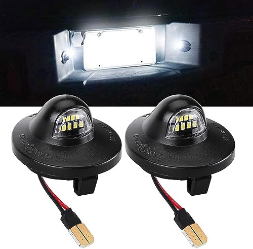 2 Pcs LED License Plate Lights – 6500K White, Compatible With 2017-2021 Ford F250 F350 Super Duty - View #4