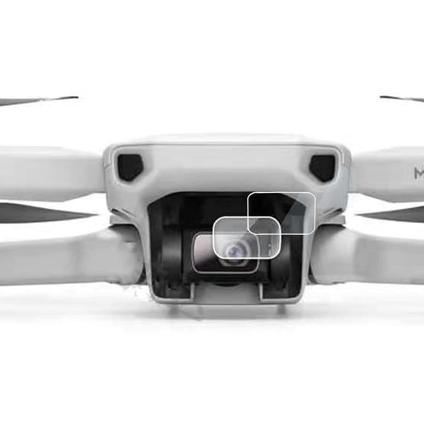 eWINNER2PCS Lens Screen Protector compatible with DJI Mavic Air 2 Drone 0.3mm 9H Hardness Tempered Glass Lens Saver Accessory Anti-Scrach Anti-Fingerprint Anti-Bubble Anti-Dust