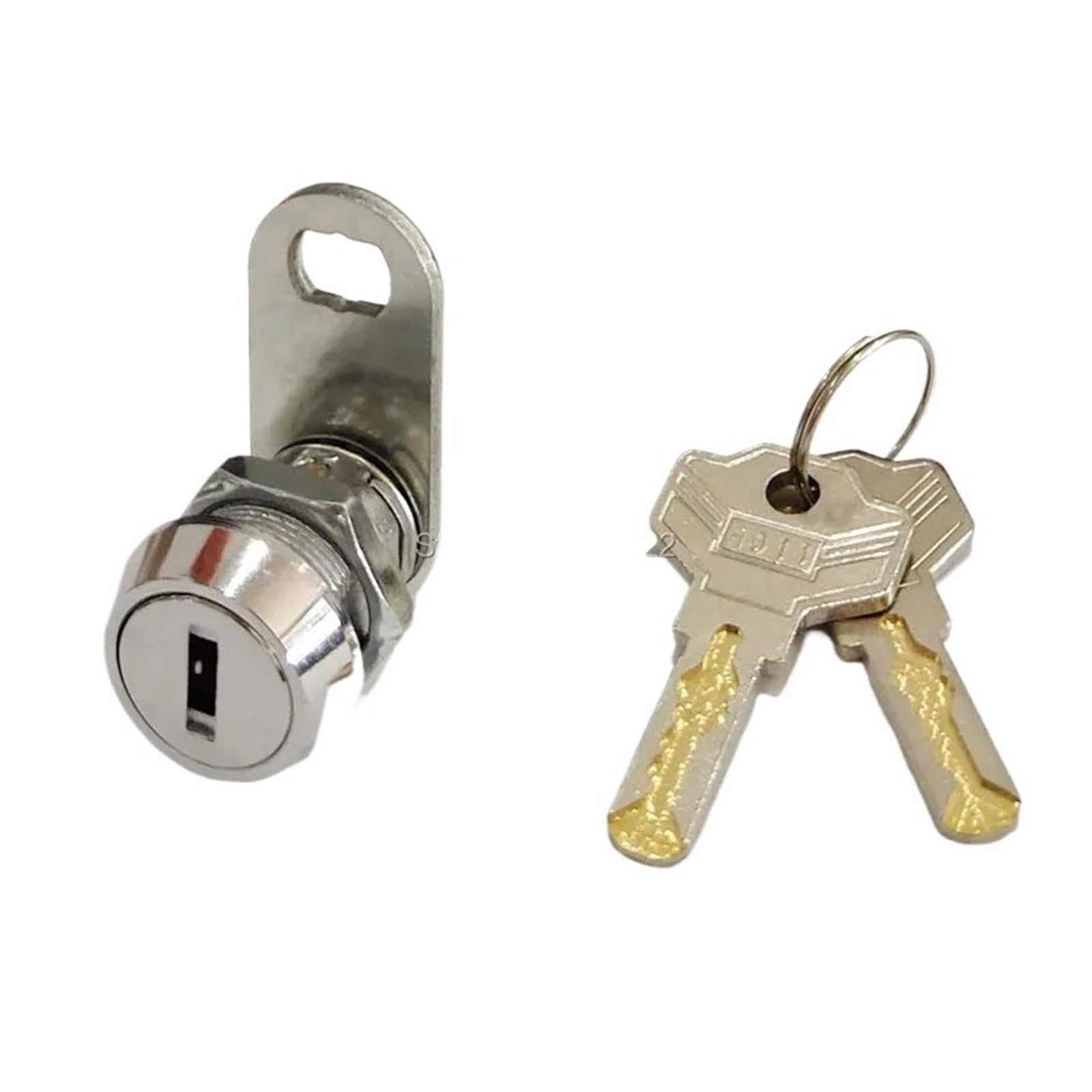Zamek pocztowy do szuflady meblowej L17/L19/L23/25/28mm 1szt (L17-Key Differently)