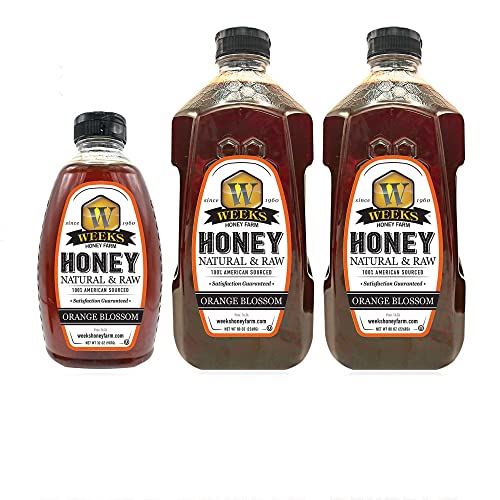 Miel Raw Orange Blossom en galón multipack 12 lb miniatura 1
