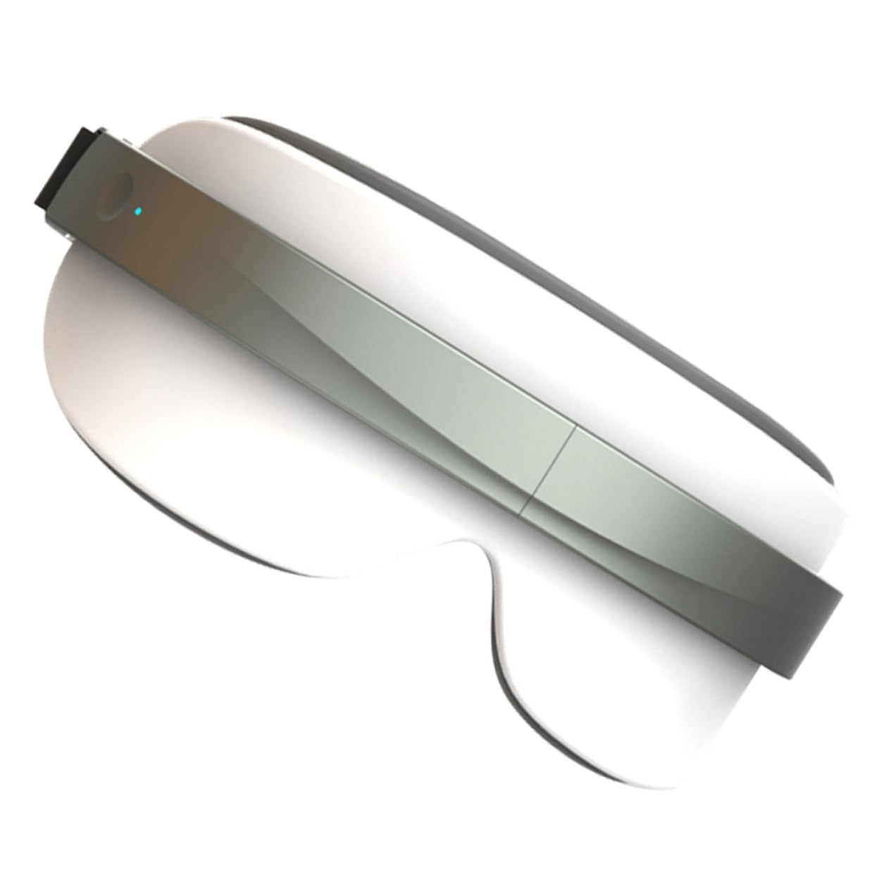 Dispositivo per Massaggio Oculare Bianco Abs Portatile Ergonomico | Leggero, per Uso Quotidiano, Struttura Pratica, Indicato per Momenti di Relax
