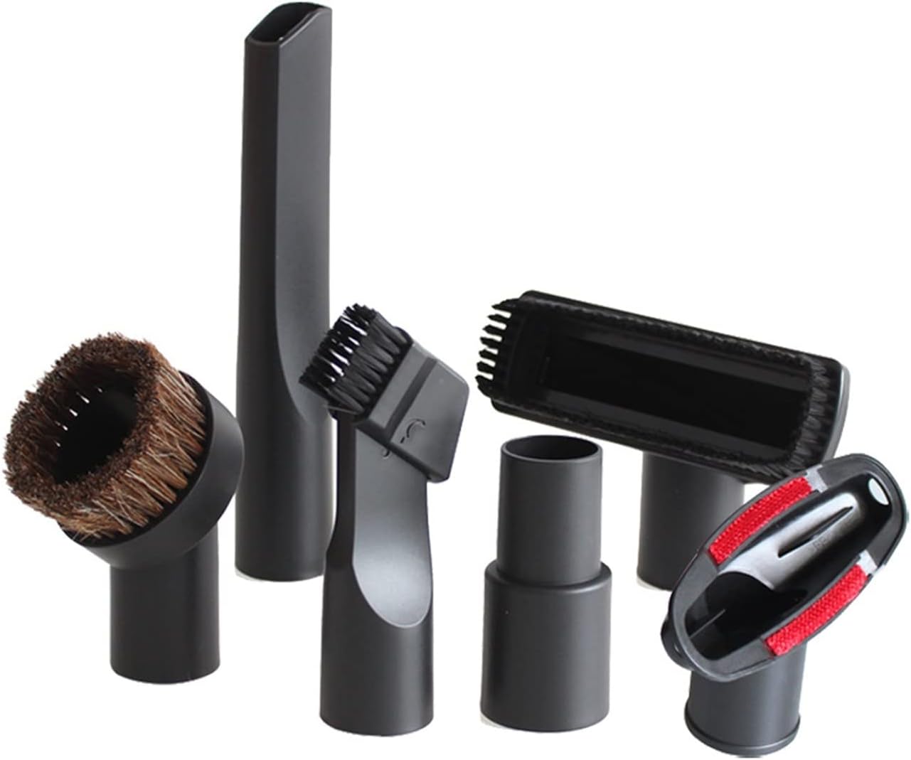 32mm/35mm Vacuum Cleaner Brush Nozzle Suction Accessories Home Floor Carpet Bed Dusting Crevice Tools Brushes Spare Parts Kits (Color : Set)