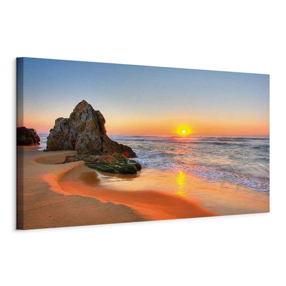 murando Cuadro en Lienzo Paisaje 150x50 cm 1 parte Impresión en Material no Tejido Impresión grande Cuadros para Salon Dormitorios Artística Decoracion de Pared Mar Playa Naturaleza c-B-0334-b-a