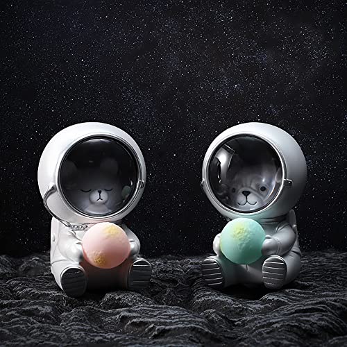 Lámpara de noche para niños diseño astronauta adorable miniatura 3