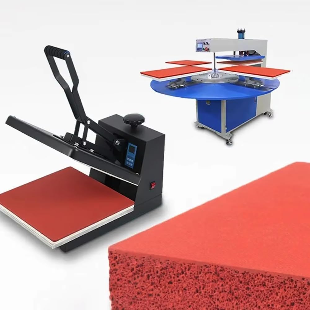 Schaumstoff-Silikon-Pressplatte 400x400mm, Hitzebeständige Unterlage For Laminiergeräte, 1 Stück, Ideal For Die Instrumenten- Und Luftfahrtindustrie(400x400x10mm)
