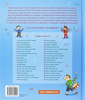 Hardcover De allerleukste kinderliedjes: Met cd (Dutch Edition) Book