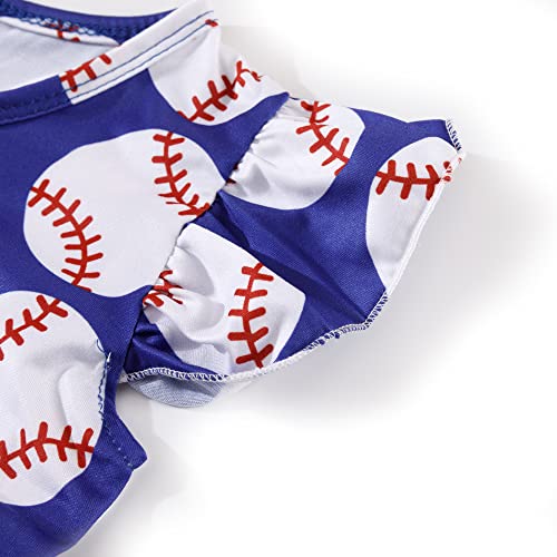 Toddler Girls Twirl Sping Summer Dress Flutter Sleeve Casual Pattern Dresses Summer Apparel3