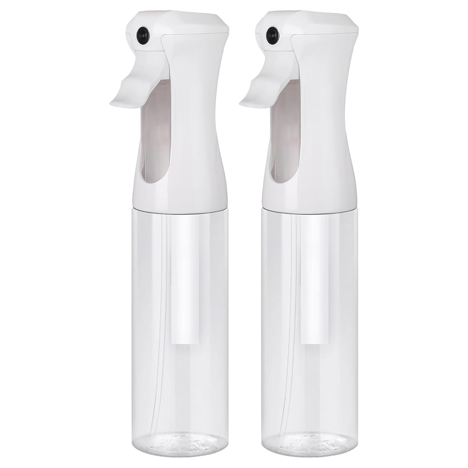 Vigor Path Clear - 10Oz - 2Pack Continuous Nano Fine Mist Hair Spray Bottle - Reusable Beauty And Cleaning Solution - Ideal For Hairstyling & Plant Care - 10.1Oz/300Ml (Pack Of 2)