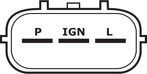 Miniatura 2 de DB Electrical Regulador 230-52084, compatible electrónico conreemplazo para tractores Denso 126000-1800, 126000-3480