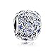 Produktbild PANDOCCI 2019 Winter Blau Erhöhte Sterne Pflastern Perle 925 Silber DIY Passt für Ursprüngliche Pandora Armbänder Charme Modeschmuck