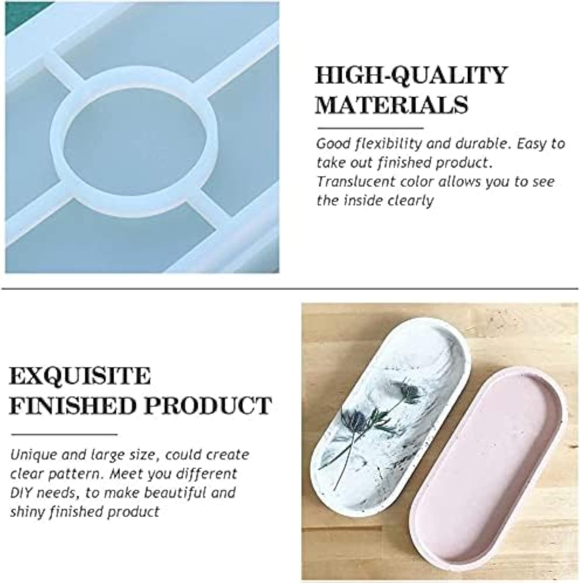 DIY Tray Resin Mold for Creative Jewelry Making