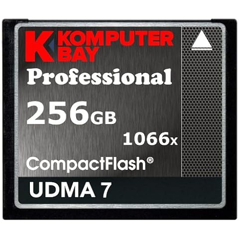 Komputerbay Professional 256GB Compact Flash Negro Cover