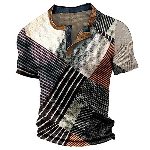 Camiseta de Verano para Hombre Camisetas Manga Corta Ligera Transpirable elástica y cómoda Tops Algodón Lindas atléticas Entrenamiento