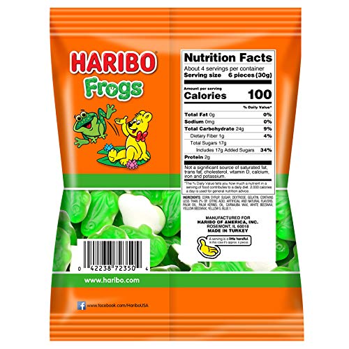Haribo Gommie Candy, 4 oz. Bolsa miniatura 2