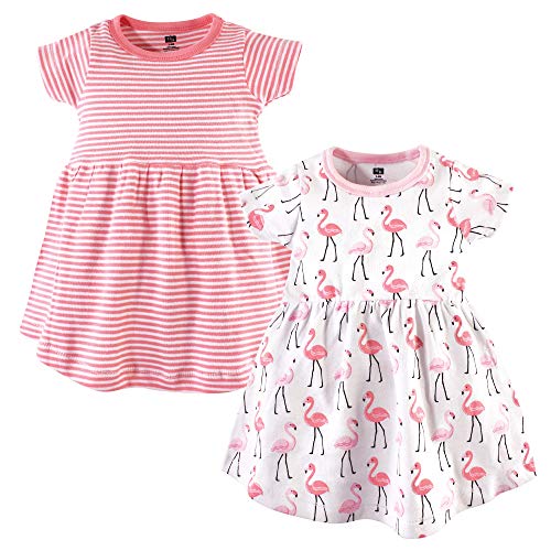 Image of Hudson Baby Girl's Cotton Dresses
