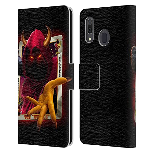 Head Case Designs Officially Licensed Tom Wood Wraith Joker Card Nightmare Leather Book Wallet Case Cover Compatible with Galaxy A33 5G (2022)