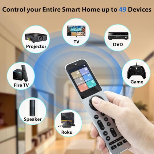 Image of SofaBaton X2 Universal Remote Control,Touchscreen, No Hub&Dock,Only One X2 Remote,2.4G WiFi, Bluetooth, IR, RF, All-in-One Smart Remote with Customize Activities,Numeric Keypad,Sleep Timer