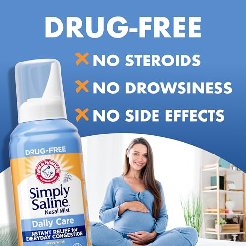 ARM & HAMMER Simply Saline Daily Care Nasal Spray, 4.5 oz - image 5