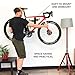 FEEDBACK SPORTS | Velo Wall Rack 2D Bike Storage | Bicycle Hangar Mount W/Adjustable Arms | Road, Gravel, Mountain Bike Compatible | For Garage, Apartment, Shed | Black