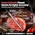 BBQOVN Smart WiFi Wireless Meat Thermometer, Sub-1G 656FT Range, 7-Sensor Probe, Standalone LED Base, IP68 Waterproof, APP Remote for BBQ Grill Smoker Oven