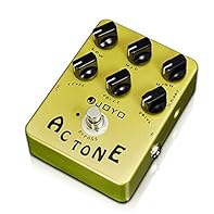JOYO AC Tone guitar effect pedal, reproduces the sound of a Vox AC30 amplifier--that classic British rock sound all guitarists dream about. Level and Drive controls add incredible range, while the 3-band EQ offers even more flexibility when it comes ...