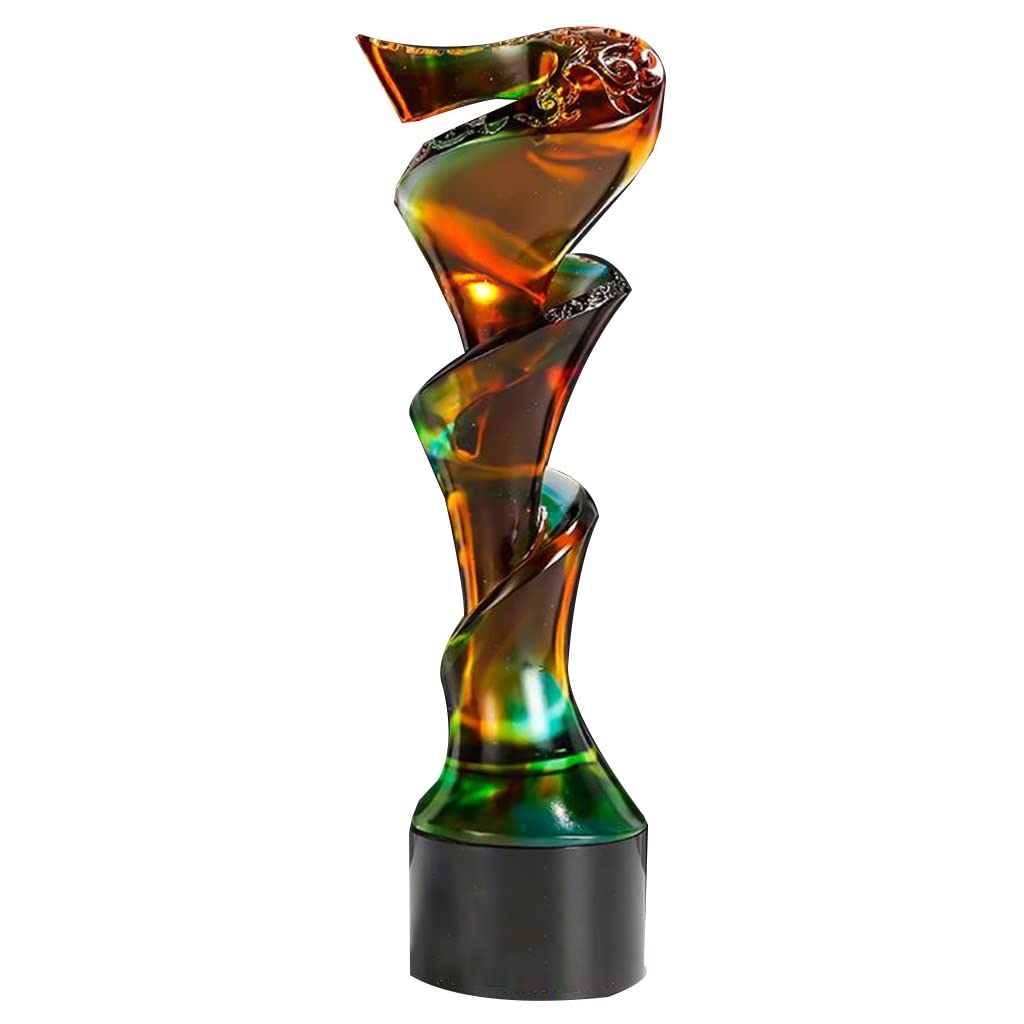 Trofeos, medallas y premios Trofeo Aniversario Empresa Trofeo De Cristal Decorado Trofeo De Campeón del Concurso De Arte De Canto Y Baile. Un Regalo para Los Niños