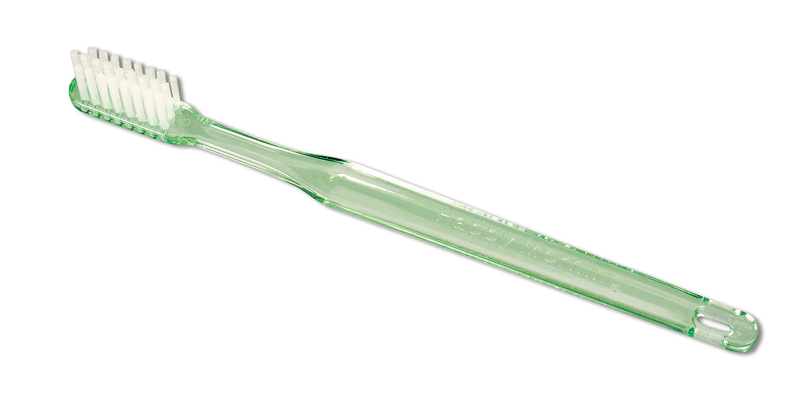 Spazzolino da denti monouso con xilitolo.