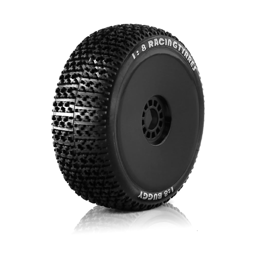 2 Set 116mm 1/8 Skala RC Opony 17mm Hex RC Koło I Opona dla Redcat Team VRX Hobao, 2