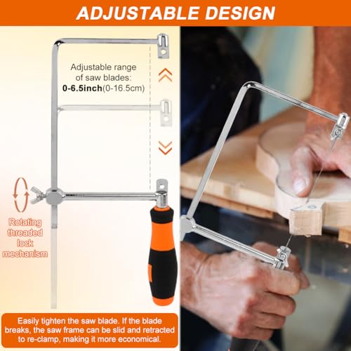 Konvixon Spiral Blade Coping Saw