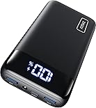 INIU Power Bank, 20000mAh Power Bank Fast Charging [USB C in & out], 22.5W PD 3.0 QC 4.0 LED Display Phone Battery Pack Compatible with iPhone 14 13 12 11 Pro Samsung S21 Huawei Google LG iPad Laptop