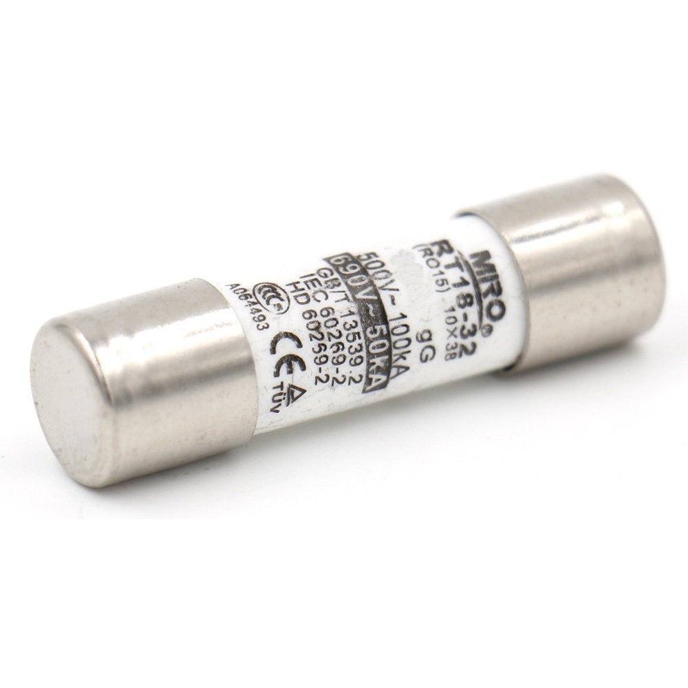 Fusibili Cilindrici 10A 500V - Confezione Da 10 Pezzi, 10x38 Mm, Ceramica, CE - Foto 6