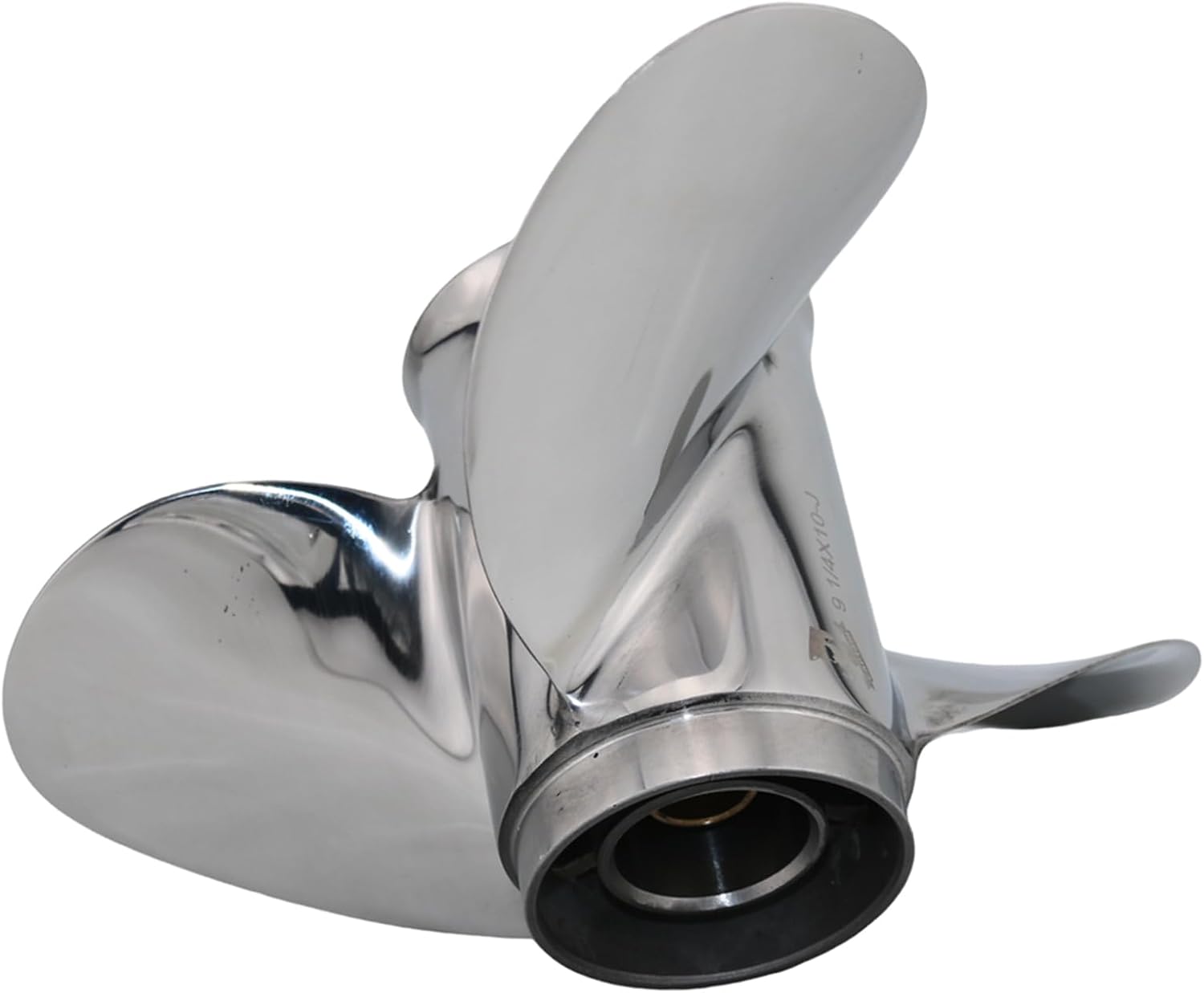 Stainless Steel Propeller Fit for Yamaha Outboard Engines9.9-20HP, 3 Blade, RH, SS Prop