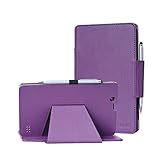 Nextbook Ares 8A case, i-UniK CASE for E FUN Nextbook Ares 8 (NXA8QC116) & Ares 8A (NX16A8116K) Touchscreen Tablet with Bonus Stylus (Purple)