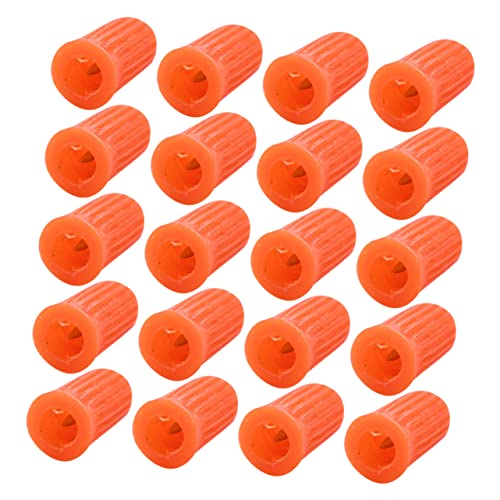 Beatifufu Eyelash Glue Bottle Needle 20pcs Anti-blocking Pin Glue Bottle Accessory Lash Adhesive Tool Small Compact Size Prevent Clogging