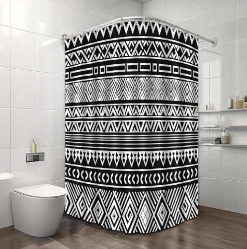 Eviter l'eau au sol avec le rideau de douche grande largeur 240x200 cm
