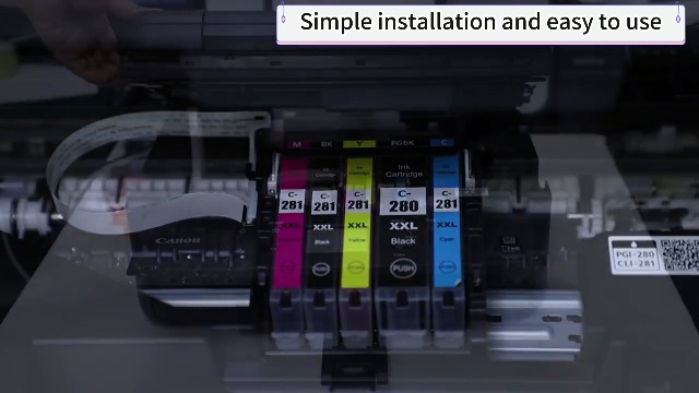 Amazon.com: IN INTACTECH CLI-281 XXL PB Ink Tank Replacement for