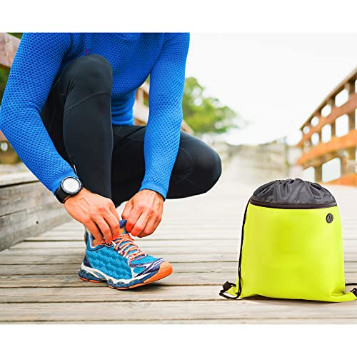 Mochila tipo Saco Gym Sack 35x40cm Cannes TopGet (Verde)