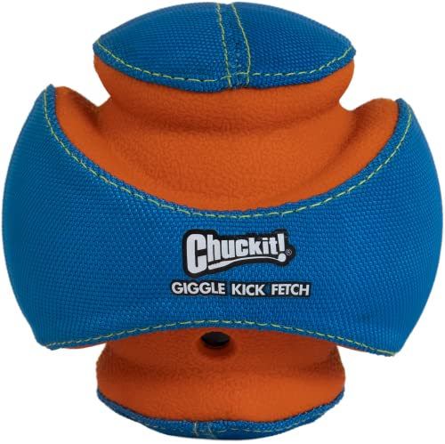 ChuckIt! Kick Fetch Dog Toy Ball With Giggle Sounds, Small - Image 4