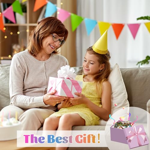 Farerkass 30 Flummies für Kinder mit Schweif, Flummies für Kinder Groß, Flummis Hüpfbälle für Springball, Gummiball Spielzeug Mitgebsel Kindergeburtstag für Geschenktütenfüllung