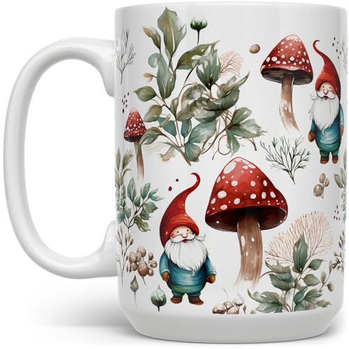 Taza de cerámica Loftipop 15 oz con diseño seta miniatura 1