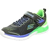 Skechers Kids Erupters II Lava Arc Light Up Sneaker (Little Kid),Black/Blue/Lime,13.5 M US Little Kid