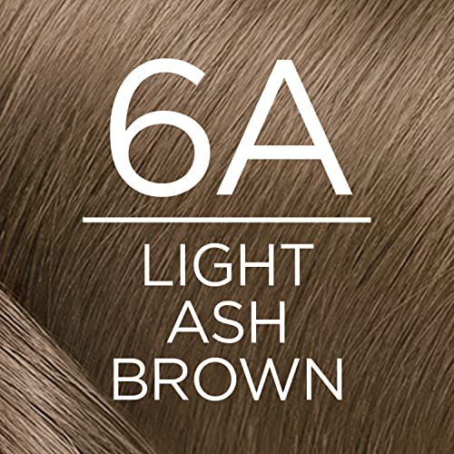 L’Oréal Paris 071249378229 L'Oreal Paris Excellence Creme Permanent Hair Color, 6A Light Ash Brown, 100 Percent Gray Coverage Hair Dye thumb #5