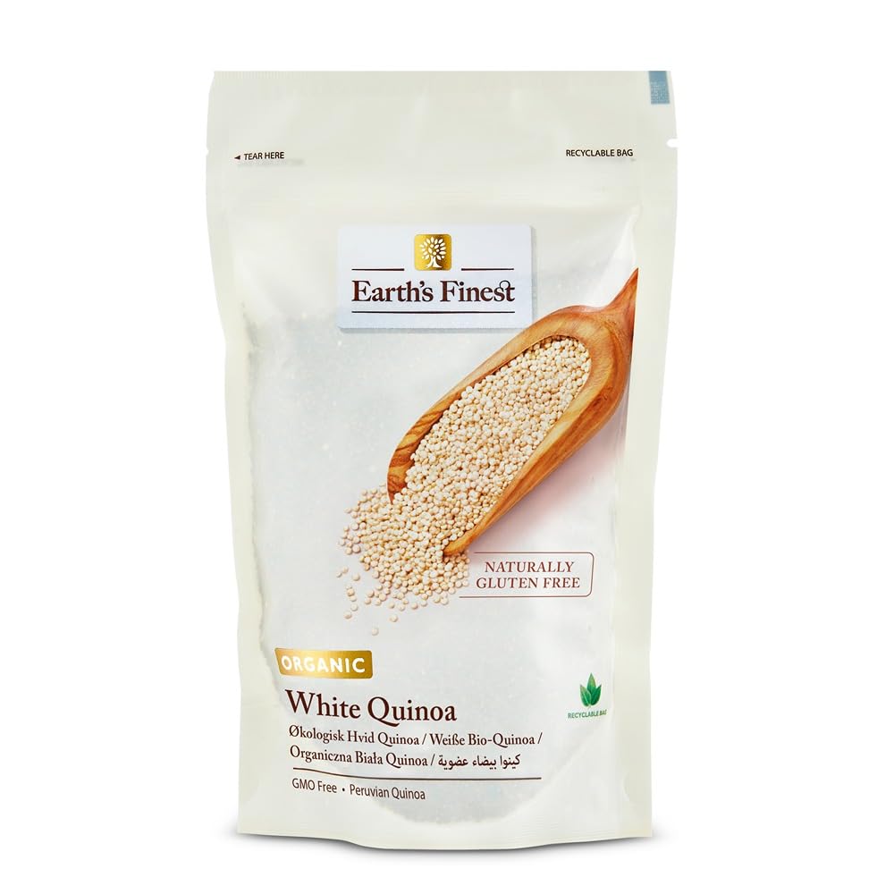 Earth's Finest Organic White Quinoa 340g