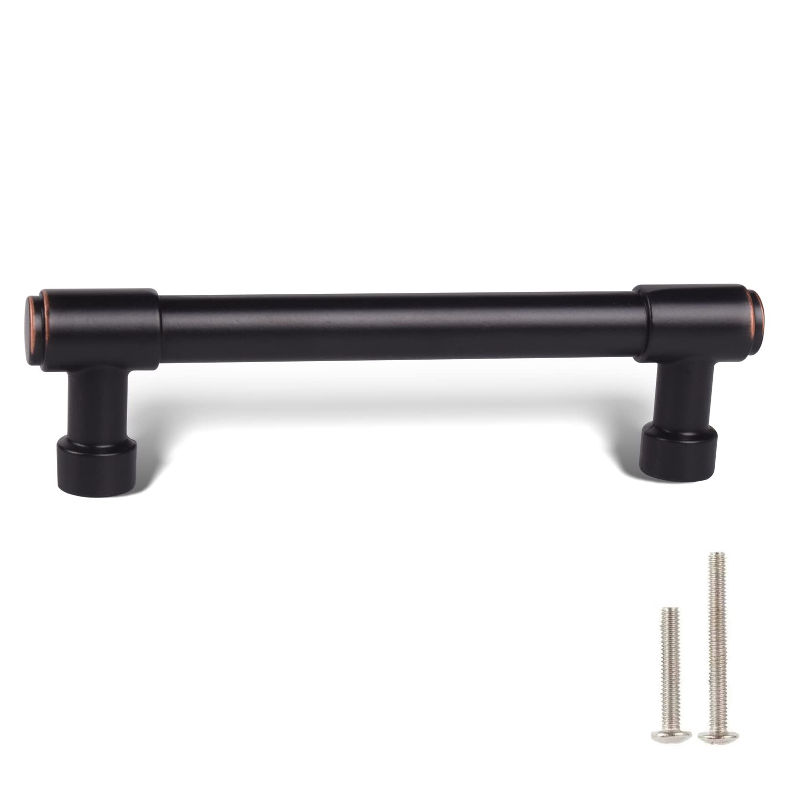 Khtumeware - 4 Oil Rubbed Bronze Cabinet Pulls CTC 4 in (102 mm) 10 Pack